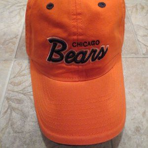 NFL Chicago Bears Baseball Cap Hat, Orange (175)